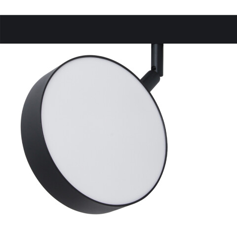 Spot led para riel magnético negro 9w 840 Lm cálido IX4358