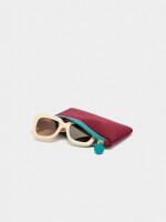Gafas De Sol De Mariposa beige