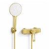 Monocomando de ducha Elar Oro mate Dmc Monocomando De Ducha Elar Oro Mate Dmc