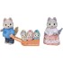 Sylvanian Families Husky Familia Con Trineo Trillizos Muñeco Sylvanian Families Husky Familia Con Trineo Trillizos Muñeco