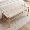 Banco Madera Natural Wishbone - Origen Banco Madera Natural Wishbone - Origen
