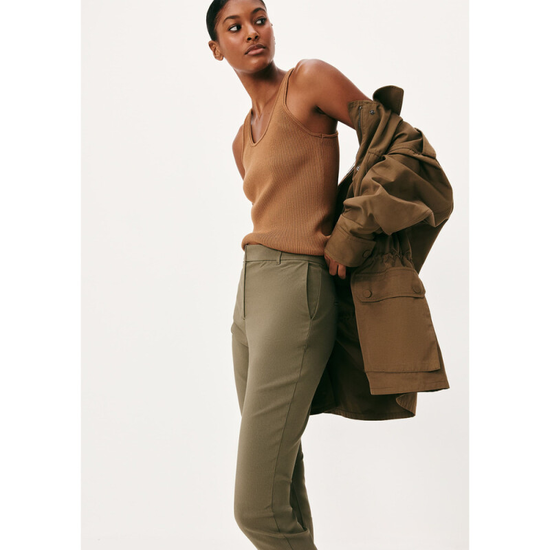 CALCA FEM VERDE MILITAR