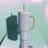 Vaso térmico de acero inoxidable Tumbler 1200ml Lila