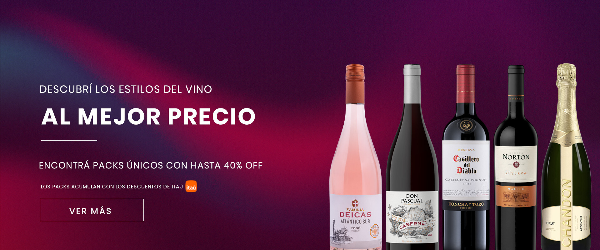 Descubrí los estilos del vino en Bacán