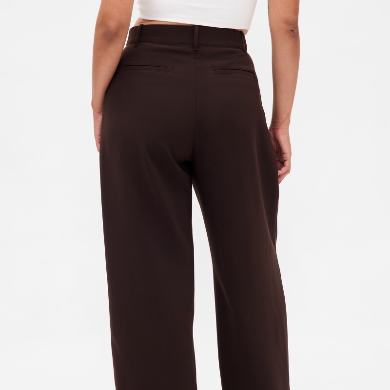 365 CURVY HR WIDE LEG - TRIBECA TWILL TERRA BROWN