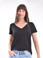 REMERA BASICA VALEN NEGRO
