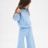 FLC HZ HOODIE X WIDE LEG SET WIND BLUE