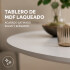 Mesa Comedor ComboHome Tulip Redonda Laqueada 90cm Premium Blanco 1