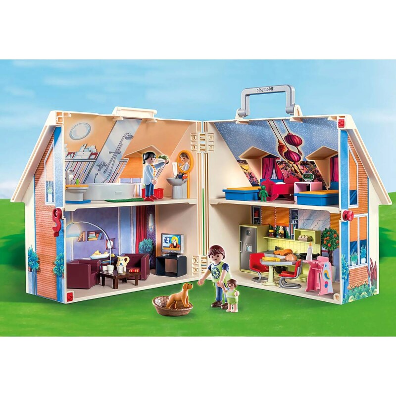 Playmobil Dollhouse Maletín Casita de Muñecas Playmobil Dollhouse Maletín Casita de Muñecas