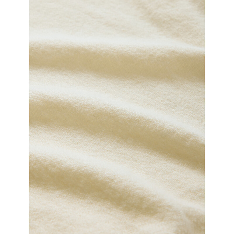 SS CASHSOFT BABY TEE IVORY FROST