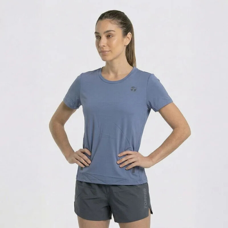 T-SHIRT MC WMN RNG SPRINT AZUL IN