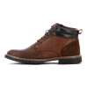 Country Calzado Bota Casual Hombre Acordonado C/cierre - Marron Marron