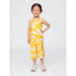 SL BOW BACK ROMPER BANANA