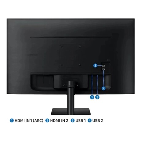 Monitor Smart Samsung M5 32" Full HD con Apps de Smart TV y Wi-Fi Monitor Smart Samsung M5 32" Full HD con Apps de Smart TV y Wi-Fi