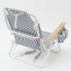 S41DBC Reposera Playa Reclinable Mochila Sunnylife - Coastal Blue