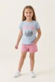 Remera m/c estampada San Francisco CELESTE