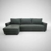 Sofá 3 Cuerpos + Chaise derecho - Tela Pet friendly gris Sofá 3 Cuerpos + Chaise derecho - Tela Pet friendly gris