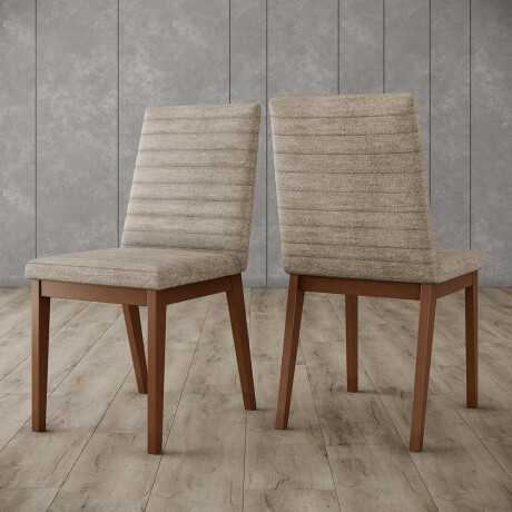 SILLA TAPIZADA - PACK X 2 UNIDADES SILLA TAPIZADA - PACK X 2 UNIDADES