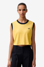 CAMISETA SIN MANGAS HEATHER Amarillo