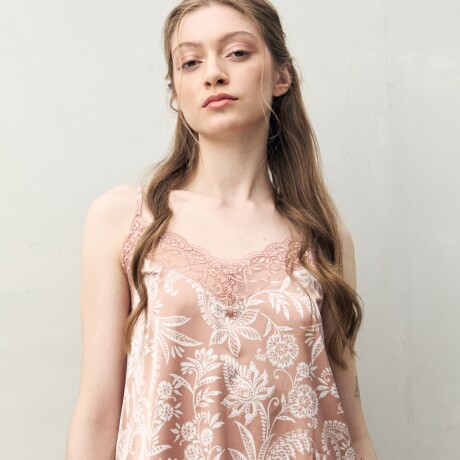 TOP TERESA PRINTED Tostado