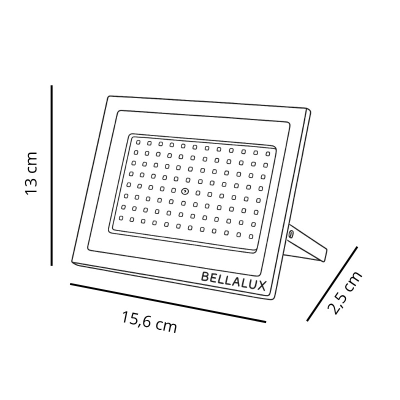 FOCO LED BELLALUX G6 100W Foco LED BELLALUX G6 100W Luz Calida