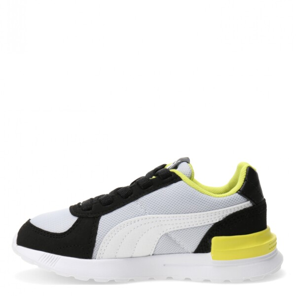 Championes Infantiles Puma Graviton AC Gris - Negro