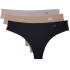 PS Thong 3Pack-BLK BLK-004