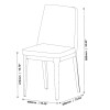 Silla de Comedor City - Línea Manhattan - Cuero sintético Silla de Comedor City - Línea Manhattan - Cuero sintético