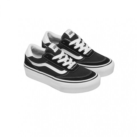 Championes Vans Brooklyn Ls Platform Black