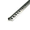 Protector para Escalón Flecha Esmerilado 10 mm x 9 mm x 2,5 m Protector Para Escalón Flecha Esmerilado 10 Mm X 9 Mm X 2,5 M