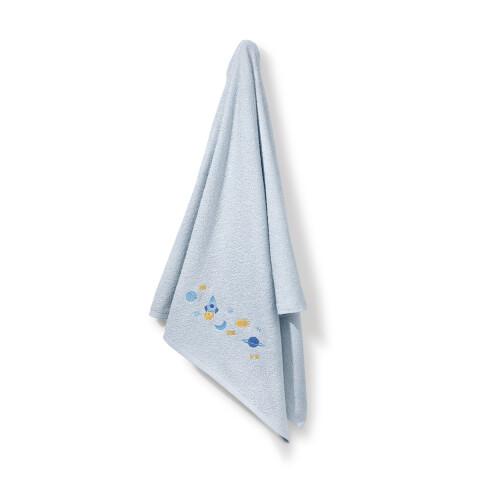 Toalla Infantil Felpa Encanto 100% Algodón 70 x 115 cm CELESTE