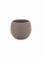 MACETA CACTUS MARRON (V)