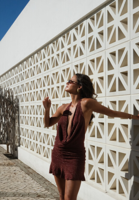 Preorder - Vestido Loret SS27 Tinto