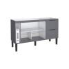 Mueble bajo mesada cocina Cisne 150cm gris Cozimax Mueble Bajo Mesada Cocina Cisne 150cm Gris Cozimax