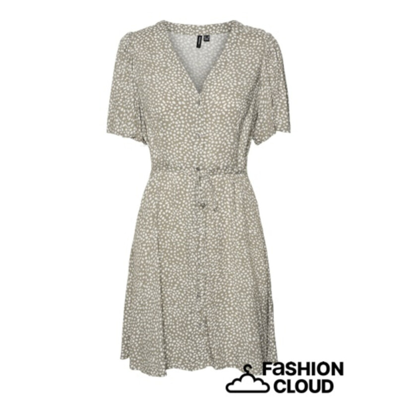 VMALBA SS SHORT DRESS WVN NOOS Laurel Oak