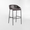 BANQUETA DE EXTERIOR DAYLIGHT Gris