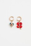 Aro Clover Glass Rojo