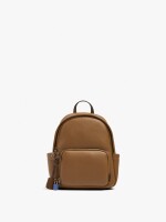 Mochila Básica Con Colgante camel