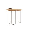 Mesa de arrime - Doble side - Linea Manhattan Marron/Marron
