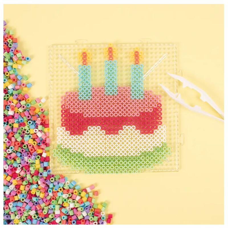 Cuentas para planchar 10 colores pasteles 20.000 piezas Hama Beads Playbox Cuentas para planchar 10 colores pasteles 20.000 piezas Hama Beads Playbox