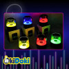 Parlante bluetooth elegante con luces RGB Parlante bluetooth elegante con luces RGB