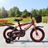 Bicicleta Infantil Sport Rod 12 Canasto Parrilla Guardabarros Rojo 1