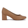 Zapato Ramarim Taco 6cm Kaki-kaki