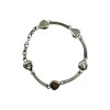 Pulsera corazón-Plata 925-Piedra zirconia-PU3829 conpiedra