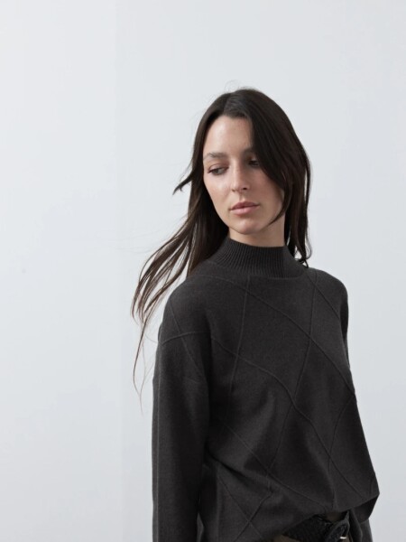 POLERA D.CASSIN JAVAIOLA NEGRO