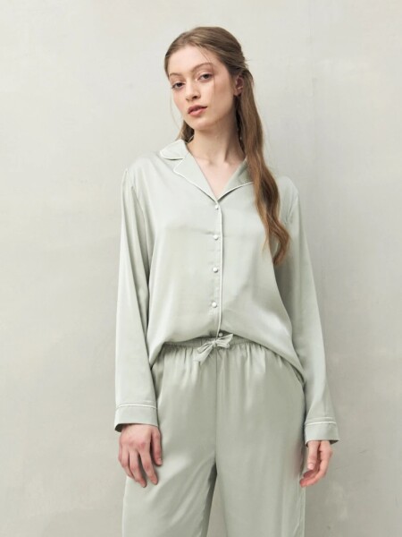 PANTALON D.CASSIN LAVANDA VERDE