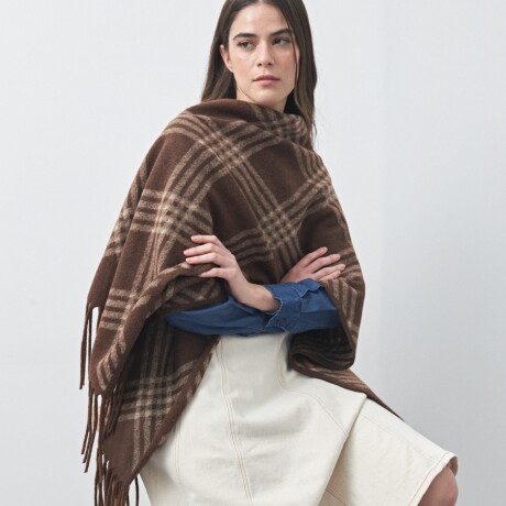 PONCHO HORIATIKI Chocolate