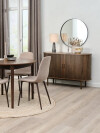 Silla de comedor JONSTRUP tela beige Silla de comedor JONSTRUP tela beige