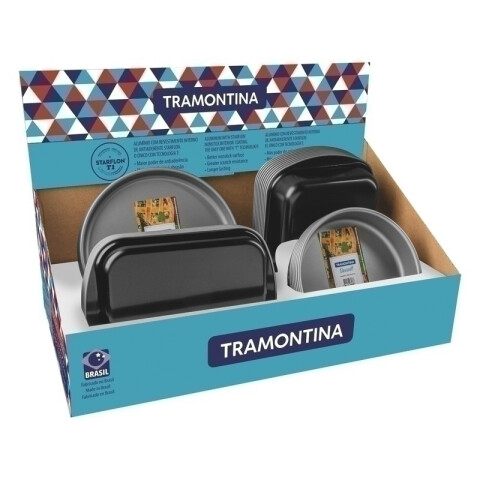 Asaderas negras varios modelos "BRASIL" -TRAMONTINA TR5202