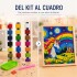 Kit de Pintura Diamante 5D Gatitos 40 x 30 cm DISENO 4